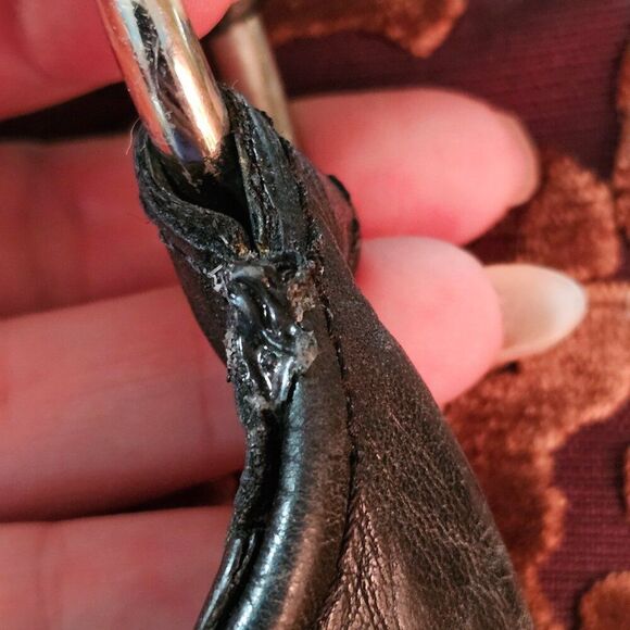 2009 Coach Y2K Large Hamptons CLip Shoulder Bag Purse in Pebbled Leather - Picture 8 of 8